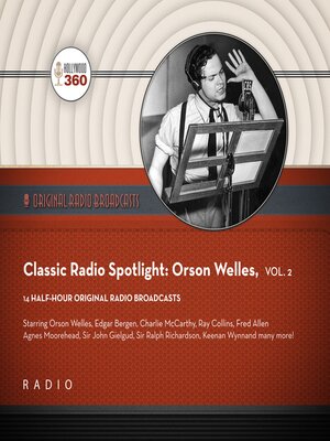 cover image of Orson Welles, Volume 2